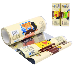 聚酯薄膜金属化食品级软质光面防水拉伸膜铝密封卷三明治棒棒糖OEM小袋印刷 - Product Image 2