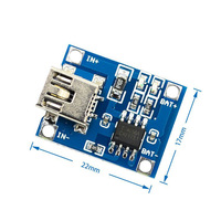 Modules TP4056 5V 1A Mini Micro USB Type C pour batterie lithium 18650, carte de charge TP4056, module de charge avec protection
