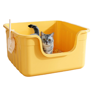 अधिक आकार के एंटी-स्प्लैश शौचालय लिटर बेसिन में काटे गए भंडारण बक्से और बिन के लिए अधिक बड़ी सफाई आपूर्ति - Product Image 1