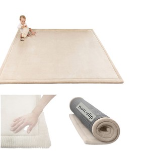 Tapis de sol pour enfants sur mesure, rectangulaire, en fibre de polyester, lavable en machine, pour usage domestique, tapis de ramper pliable, tapis tatami - Product Image 5