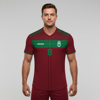 Tenues de football par sublimation HOSTARON pour équipes adultes, uniformes de football polo, vêtements de sport décontractés, ensemble maillot de football