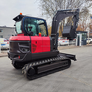 Escavatore cingolato XN60 5.5 Ton <span class=keywords><strong>6</strong></span> Ton <span class=keywords><strong>Mini</strong></span> escavatore piccolo scavatore con motore Yanmar - Product Image 4