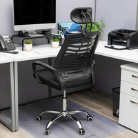 Chaise de bureau ergonomique moderne en tissu maillé, nouveau design pivotant, pour ordinateur, travailleurs, plastique, fer, réglable, chaise de bureau à domicile