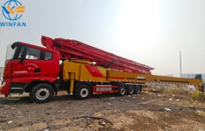 Used <strong>SANY</strong> SYM5552THB Concrete <strong>Pump</strong> Truck 710SA Series 5-Axle Diesel Engine Closed <strong>Hydraulic</strong> System - Product Image 5