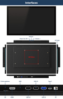 Tablette tout-en-un Android à écran tactile IPS 15,6 pouces à cadre étroit, montage mural VESA, processeur quadricœur RK3566, Wi-Fi intégré, haut-parleur, pour hôpital intelligent