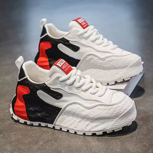 Men's Trendy Dad <b>Shoes</b> New Basketball Sneakers Synthetic Leather <b>Upper</b> Ultra Soft Suitable for All Seasons - Product Image 4