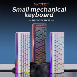 Ajazz NK68 <strong>Wired</strong> Mechanical Gaming <strong>Keyboard</strong> Rgb Backlit Ergonomic Keycaps English Layout For Pc Laptop Gamers - Product Image 6