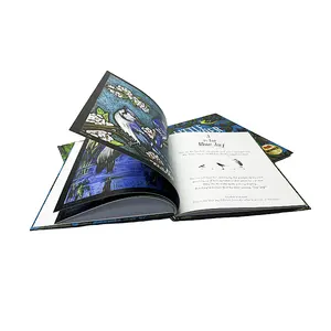 Buku cetak buku sampul keras kustom buku anak-anak/buku ilustrasi/pemasok Buku gambar di Tiongkok