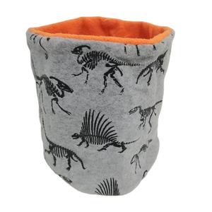 Gorro de lana con estampado de lámina de dinosaurio más vendido, doble capa, manchado de cebra para niños, mitones para niños - Product Image 5