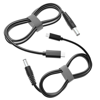 Usine En Gros Pd 12V Usb 3.1 Type C à Dc 7.0*1.0mm 5521 Puissance 5v 9v 12v 15v 20v 3a Usb-c Câble De Charge D'alimentation