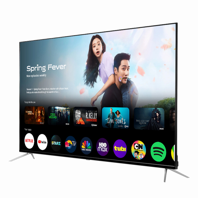 Wholesale 32" Full Screen FHD 1080p LED Smart TV with Wi-Fi Enabled Built-In Speaker and Smart Features