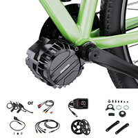 Kit de conversion de vélo électrique Varstrom 36V 48V 750W avec moteur central sans balais, capteur de couple, affichage DZ41, en alliage d'aluminium
