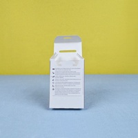 Boîte d'impression personnalisée personnalisée portable pour nouveau-né biberon en silicone pour bébé boîte d'emballage en papier avec fenêtre pour sucette