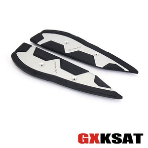 Reposapiés para Motocicleta, Pedal para <span class=keywords><strong>XMAX125</strong></span> 250 300 400, Reposapiés para Scooter, Estriberas Antideslizantes - Product Image 3