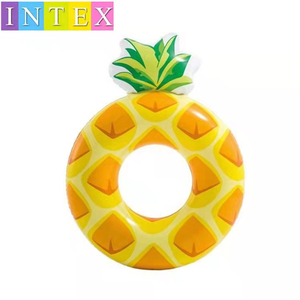 B01 Anillo de natación inflable para adultos Verano PVC Piscina Lago Flotador Piña Tubo Inflable Lilo con cuello - Product Image 5