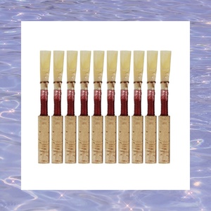 Vente <span class=keywords><strong>en</strong></span> gros de pièces de sifflet pour <span class=keywords><strong>hautbois</strong></span> anche naturelle avec ligne rouge et noire Emballage indépendant Accessoires pour instruments de musique - Product Image 1