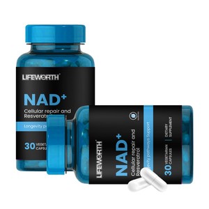 Lifeworth NAD + phức tạp với Resveratrol & quercetin-Tế bào Dinh Dưỡng & sức sống Hỗ trợ công thức cho nhãn hiệu riêng - Product Image 1