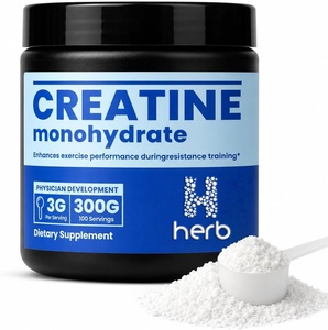 ODM/OEM Customizable Adult Sports Nutrition <b>Creatine</b> <b>Monohydrate</b> Powder Supplement for Energy Management Support 5g Per Serving - Product Image 1
