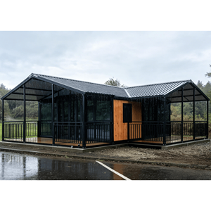 Maisons préfabriquées pliables, villa 2 chambres, maison préfabriquée mobile, hôtel de vacances, maison conteneur extensible - Product Image 4