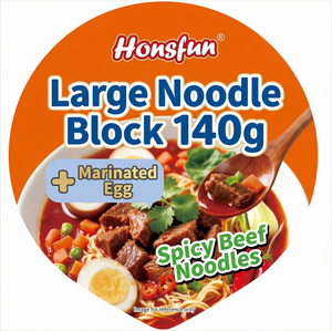 Mie Instan Nutrisi 140g Grosir, Ramen Halal Sehat, Mie Instan Pedas Lezat