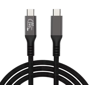 Nuevo <span class=keywords><strong>Cable</strong></span> Thunderbolt 5 USB Tipo-C de Carga Rápida 6A, 0.3M-2M, para <span class=keywords><strong>Macbook</strong></span> Pro, Dispositivos iOS, Impresora, 16K, 120Gbps, PD 240W, Banco de Energía USB - Product Image 5