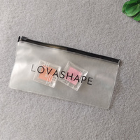 Kundenspezifische Kosmetikverpackungen Plastiktüten mit Logos, PVC-Klarsichtbeutel für Schmuck, kleine Reißverschlusstasche für Stifte, Brillen, Kosmetik