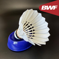 SNOWPEAK SP-01 Volants de badminton de tournoi en plumes de qualité supérieure sélectionnés, faible MOQ, fabrication OEM, fournisseur de badminton sur mesure