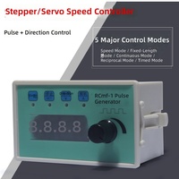 Contrôleur de générateur d'impulsions pour moteur pas à pas et servo-moteur CS-10, vitesse réglable, marche avant/arrière, contrôle du signal PWM à longueur fixe