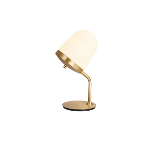 Lampe de bureau à interrupteur en cuivre, lampe de lecture moderne en métal pour hôtel, chambre, bureau, décoration intérieure, lampe de nuit - Product Image 2