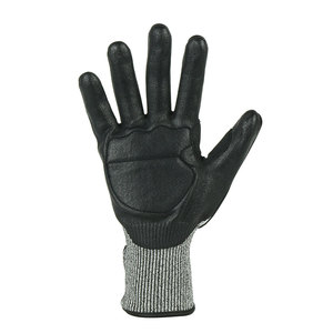 Guantes antideslizantes anticorte de alta calidad, trabajo de seguridad, mecánico Industrial, guantes resistentes a impactos Tpr personalizados - Product Image 3