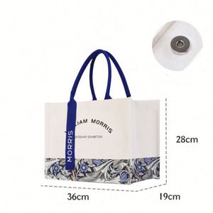 Sac fourre-tout en toile haut de gamme personnalisé pour entreprise avec poignée en coton, bandoulière unique et motif de logo tridimensionnel - Product Image 5