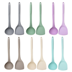 Silicone Cooking Spoons <b>Set</b> 6 Pieces Non Stick Kitchen Utensils Oven <b>Microwave</b> Safe - Product Image 5