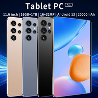 Android 130 Pad Tablet Pc 16GB + 1TB 5G Memoria flash de red para soporte empresarial OEM