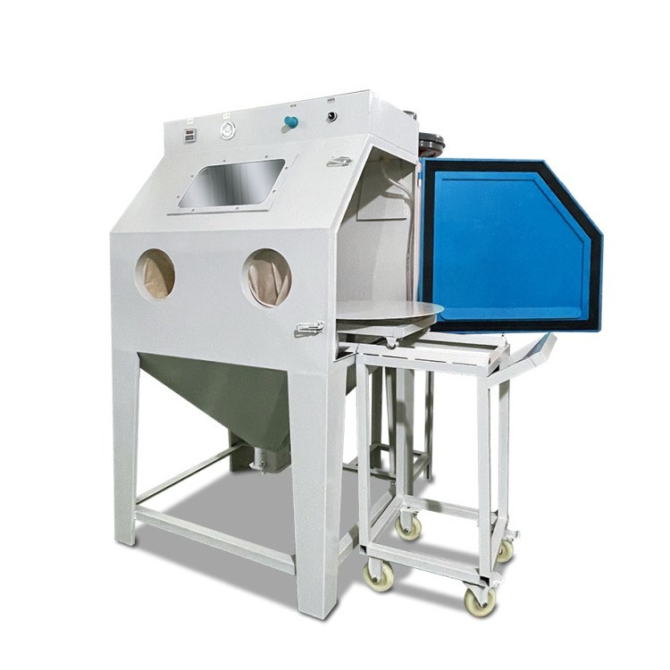 Rotary Drum Sand Blast Machine Automatic