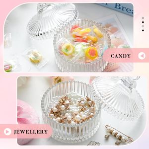 Frascos de Vidrio Transparente Reutilizables y Reciclables Ecológicos de Lujo 2025 con Tapa de Cúpula, Resistentes al Calor, para Velas Aromáticas, Venta al por Mayor para Navidad y Pascua - Product Image 3