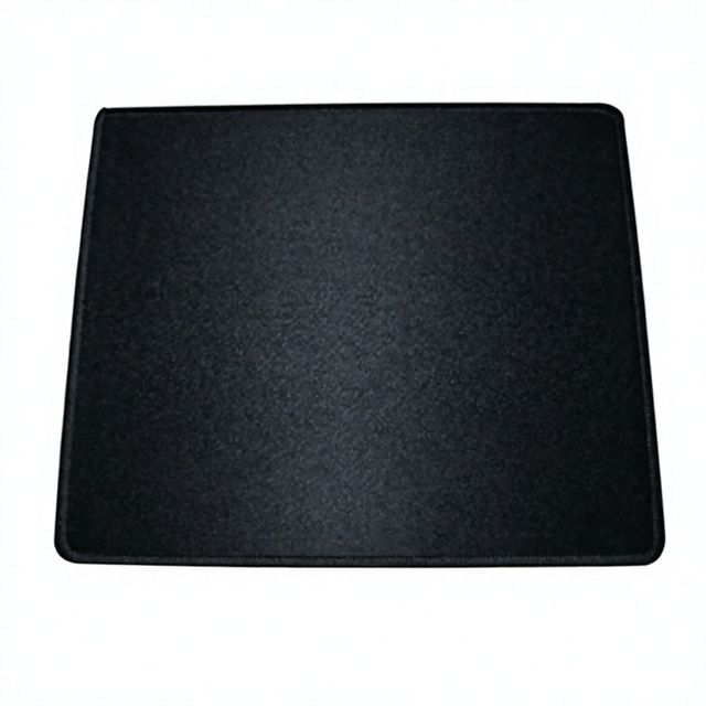 Delricool All Black Edge Lock Gaming Mouse Pad Rectangular 25x29x2cm Super Thickened in Stock China