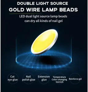 전문 LED 네일 램프 라이트 매니큐어 페디큐어 램프 V3 최대 168W 네일 경화 건조기