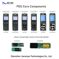 Boîtier de distribution intelligent pour centre de données avec TCP/IP/SNMP V3 220V 3*63A