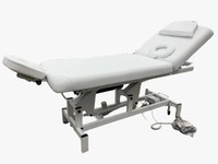 Prix usine meilleur 2 Section Durable réglable électrique Massage chiropratique lit intelligent Table de Massage du visage pour salon de beauté