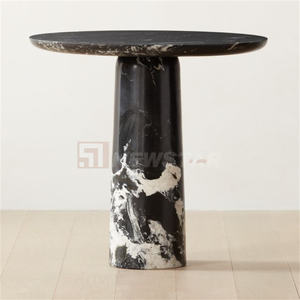 Nordic Home Furniture Italian <strong>Dining</strong> <strong>Tables</strong> Modern Natural Stone Marble <strong>Round</strong> Coffee <strong>Table</strong> - Product Image 4