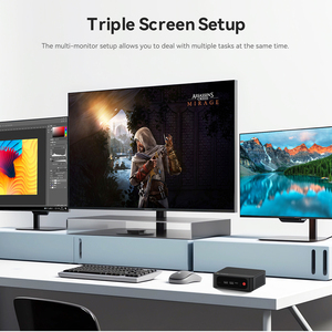 Beelink SER5 Max AMD Ryzen R7 7735HS CPU Mini PC Gaming AI yang Tangguh dengan 24GB DDR5 NVMe M.2 SSD untuk Komputer Desktop Rumah dan Industri - Product Image 6