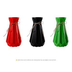 Vaso da <span class=keywords><strong>Fiori</strong></span> <span class=keywords><strong>in</strong></span> <span class=keywords><strong>Plastica</strong></span> Ecologica Sfaccettato, Leggero e Infrangibile <span class=keywords><strong>per</strong></span> Arredamento Casa - Product Image 3