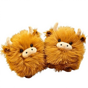 Großhandel: Premium Highland-Kuh-Stofftier mit langem Plüsch, kleiner Mindestbestellmenge, flauschig, kuschelig, als Geburtstagsgeschenk für Kinder und Erwachsene, hohe Gewinnspanne - Product Image 2