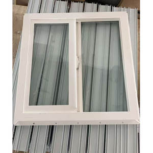 En popüler abd amerikan tarzı tasarım <span class=keywords><strong>UPVC</strong></span> Hurricane darbe çift camlı sürgülü pencereler vinil PVC sürgülü pencere - Product Image 2