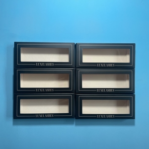 wholesale d curl strip eyelashes kit with lip gloss boxes empty custom eyelash packaging box