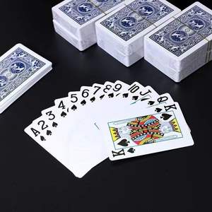 Cartes à jouer <span class=keywords><strong>en</strong></span> papier résistantes, coins arrondis incassables, écologiques et portables pour le poker, le <span class=keywords><strong>mahjong</strong></span> et les salles de jeux - Product Image 2