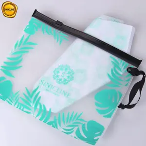 Sinicline new arrivals full set swimwear package bikini plastic bags with oceanic design customized