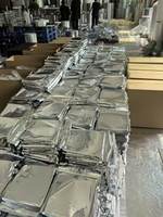 Bolsas Térmicas Aislantes Personalizadas con Logotipo, de Papel Kraft Grueso y Aislamiento de Aluminio, para Envío de Alimentos, Seguras para Hospitales, para Farmacias