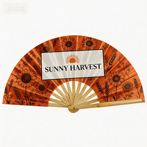 Elegante Abanico de Mano Estilo Gótico, Accesorio para Bodas, Abanico Esencial para Fotografía Dramática - Product Image 1