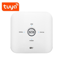 Protection des personnes âgées gros bouton de panique sécurité à domicile Tuya Smart sans fil WIFI GSM prise en charge de l'alarme commande vocale système d'alarme antivol